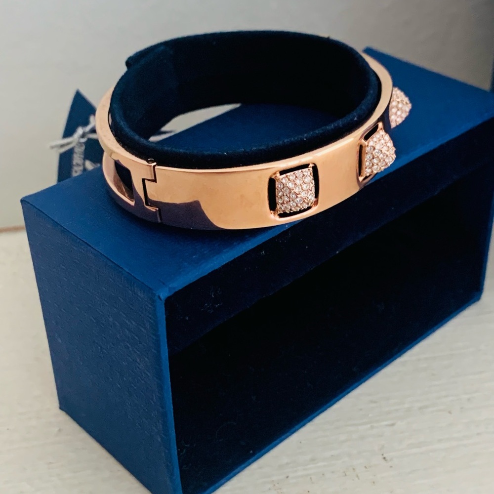 Swarovski Rose Gold Tactic Bangle